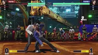 The King Of Fighters XV -KYO VARIATIONS COMBO SHATTER STRIKE