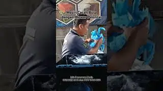 Mesin Cacah Busa dengan Blower #mesinpencacahbusa #busa