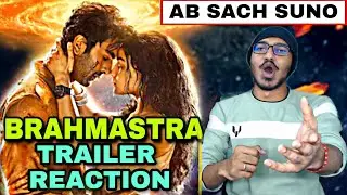 BRAHMĀSTRA OFFICIAL TRAILER REACTION |  Hindi | Amitabh | Ranbir | Alia | Ayan | By Shubham Kumar