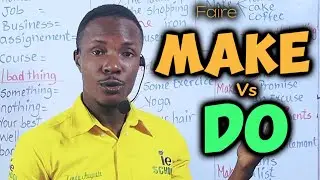 MAKE VS DO || FAIRE || TEACHERKENDY
