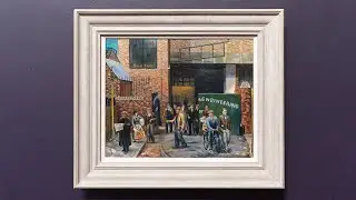 Clive Branson - Selling the 'Daily Worker'  - Tate Britain - London - December 2022