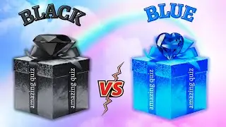 Quiz Divertido - escolha seu presente 💙azul e preto🖤 #2