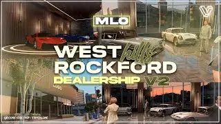 Luxury Dealership (MLO) -  West Rockford Hills V2 (FiveM)