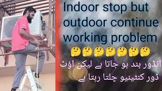 split AC indoor coming ice and outdoor continue working PCB relay problem Mr Cool Hacker
