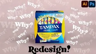 Redesigning Tampon packaging |  Tampax Pearl Compak