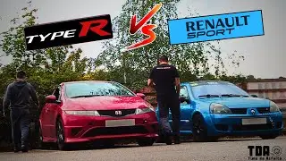 Type R FN2 VS Clio 172 RS - Peak District ft. @EB.AutoRace