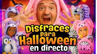 🎃 Barbie Cutie Reveal &ndash; &iexcl;Unboxing y Review de 4 mu&ntilde;ecas sorpresa para Halloween! 🐧🐩🐘🦓