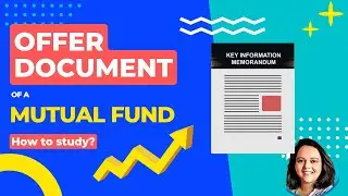 Offer Document of a Mutual fund - A must read for investors