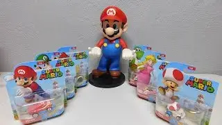 New 2016 Hot Wheels Super Mario Character Car Set