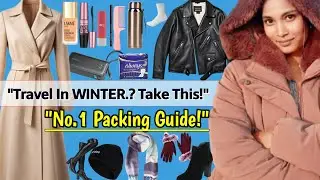 Women Winter Trip Essentials | Girls Winter Travel Must-Have | Winter Packing List 2026 | MOON 🌙