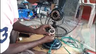 ACC table fan body shot repairing