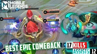 Cyclops Best Epic Comeback!!! Top 1 Global Cyclops Build | Cyclops Gameplay - Mobile Legends