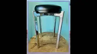 Retro stool for mid century modern decoration mid century modern by Vintage Place Online