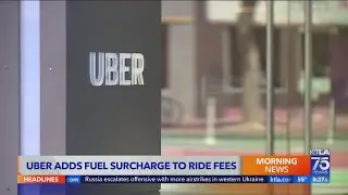Uber adding fuel surcharge to ride fees