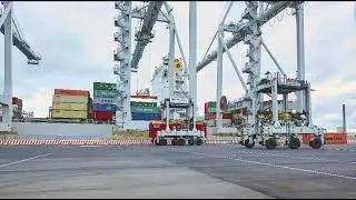 The new Melbourne Container terminal