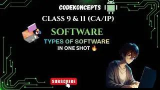 Software and Types of Software For Class 9 and 11