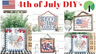 🇺🇸 4th of July Dollar Tree DIY's