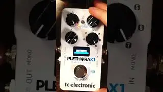 Infinite Toneprint with Modulation using TC Electronic Plethora X1