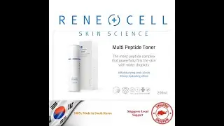 RENECELL | Multi Peptide Toner| The Original Authentic CHARIS Singapore Official Store