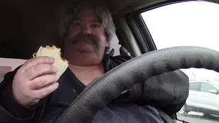 ASMR Eating Taco Bell Nacho Crunch Double Stacked Taco  {No Talking}