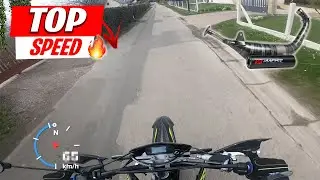 TOP SPEED DE LA SHERCO AVEC LE MOST 50/70 🔥