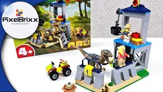 🌴🦕Lego&reg; 76957 : Velociraptor Escape - Speed Build | Presentation