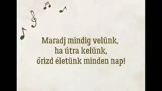 Áldásoddal megyünk - szöveggel