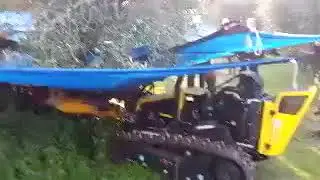 Macchina Raccogli Olive. OndaRiflessaTV