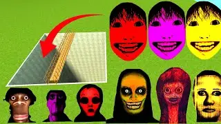 All Horror Nico Nextbot is Calling me in Deep PIT | Garry's mod