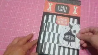 Large wallet mini album share, Halloween style