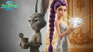 Rumi & Judy: Rich vs Poor (Zootopia 2 Inspo) Animated Music Video DJ BEE BOP