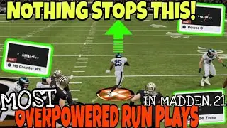 MOST UNSTOPPABLE RUN PLAY SCHEME in Madden 21! Even Run Commit Can't Stop It😳! Offense Tips & Tricks
