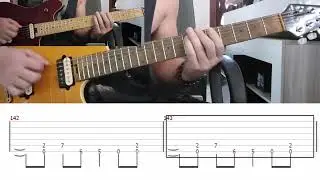 Metallica: Enter Sandman Rhythm guitar COVER WITH TAB by Warleyson Almeida
