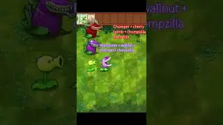 How to fusion chompzilla family #pvz #pvzfusion #shorts