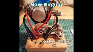 Musa Hoglet V Twin V2 Mini Harley Engine