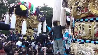 平成30年 町→宇高 いざり 八幡神社 1回目 新居浜太鼓祭り 2018/10/18(木)