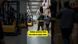 Nothing surprises people who work in supply chain and logistics.