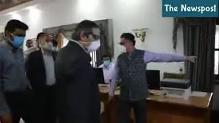 Advisor (BK) Visits Flood Control Room at Hari Niwas & Covid Centers Indoor Stadium , Hyderpora.
