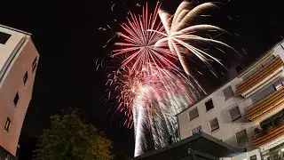 Abschlussfeuerwerk  Haaner  Kirmes 2022|  Uwe Gellesch Feuerwerke |  DragonPyro Video