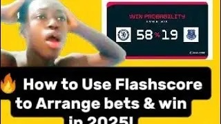 🔥Do you know flashscore gives 100% odds, watch& use this tricks 