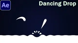 How to use Shape layer to make water drops dance in After Effects #oe333