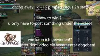 Rappelz Giveaway anmeldung beendet! pimped +16 zirkus stab german server Mephisto!