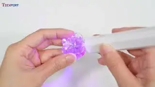 Transform Wire into Blooming Art 💜| UV Dip Resin