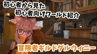 始めた手の初心者にお勧めワールド、冒険者ギルドダルウィニーの紹介