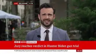 This is the moment Hunter Biden was found guilty by a Delaware jury