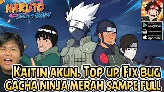 Cara Kaitkan Akun Game #naruto Ninja Legends New Gen apk Dan Gacha Full Hoki Ngumpulin Ninja Merah