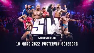 Svensk Wrestling Live 18/3 2022 på Pustervik!