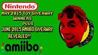 {In Herbie's World} May 2015 Toy Giveaway Winners + June 2015 Amiibo Giveaway Revealed!!!