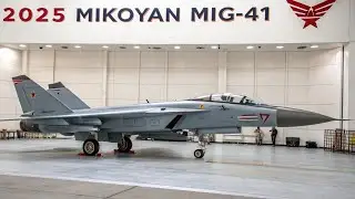 2025 Микоян МиГ-41 &mdash; самый быстрый в мире малозаметный истребитель! 🚀 Секретное оружие России