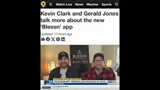 Inside the Blessn App: Kevin Clark & Gerald Jones Talk Faith, Positivity & Purpose on WTVM